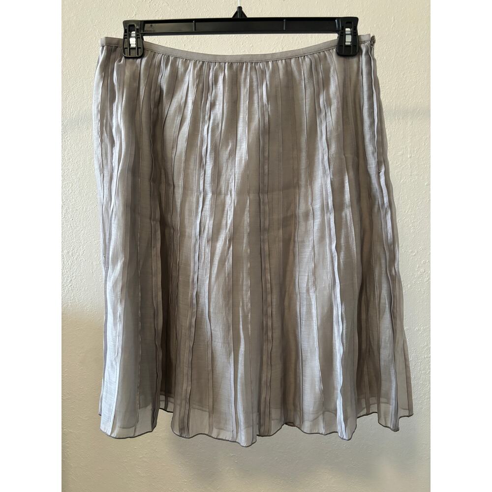 Nic + Zoe A-line Skirt Knee Length Womens Size 12 Office Career